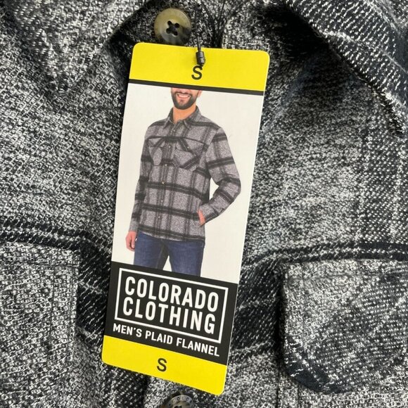 NEW Colorado Clothing Men's S Plaid Flannel Shirt Jacket - Picture 6 of 10